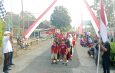 Senam dan Jalan Sehat Meriahkan HUT RI ke-80 di Padukuhan Sombangan. Ini Keseruannya!